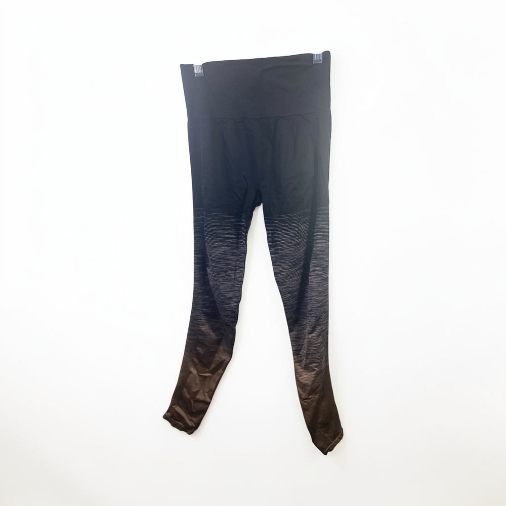 PINK Victoria's Secret Ultimate Ombre Seamless Leggings Black Brown XS